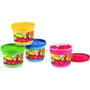 GIOTTO Pack de 4 Botes de Pintura a Dedos Be-bè de 150 g